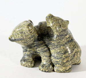 Bear with Cub by Markosie Papigatok