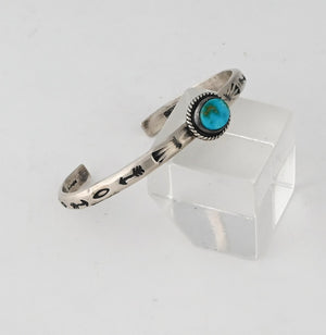 Bracelet with Sonoran Sunrise Turquoise by Akee Douglas