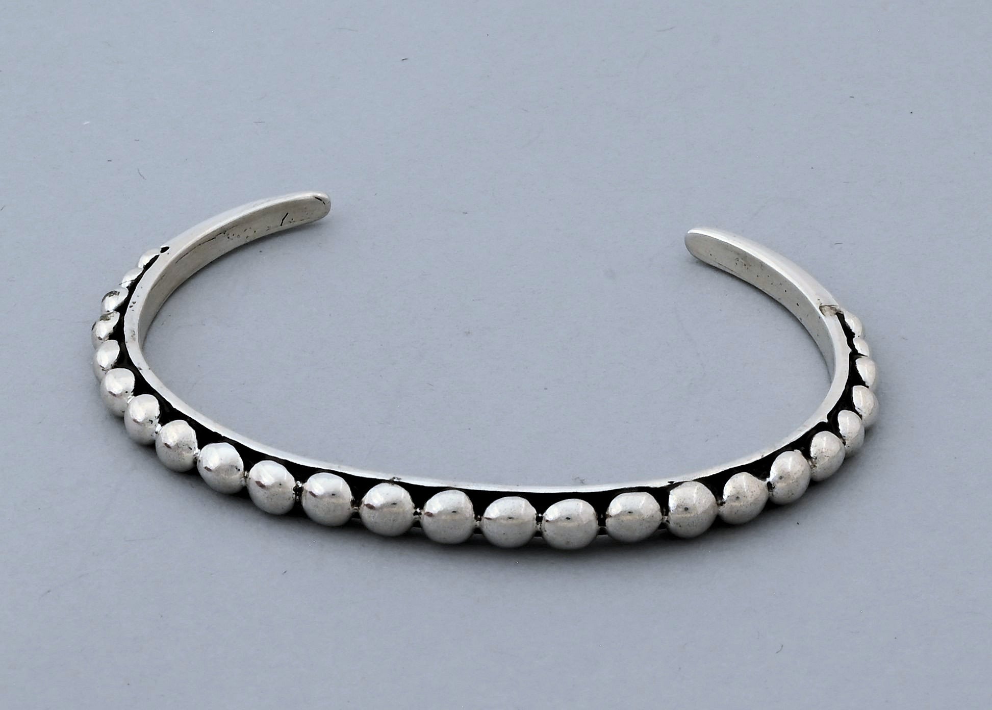 Bracelet with Beaded top row by B.Chavez