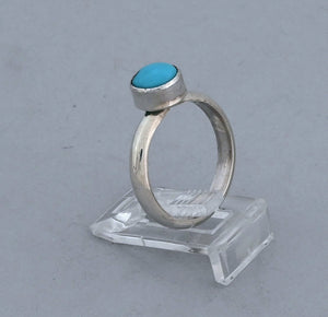 Ring with Turquoise by M.Pesklu