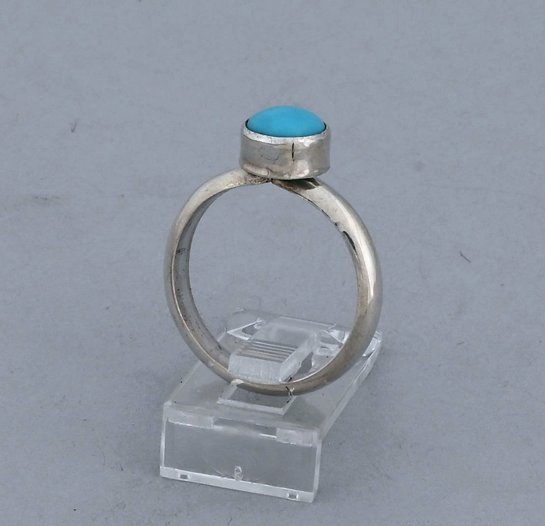 Ring with Turquoise by M.Pesklu