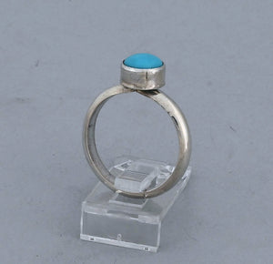Ring with Turquoise by M.Pesklu