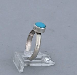 Ring with Turquoise by M.Pesklu