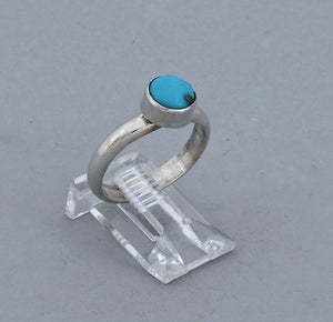 Ring with Turquoise by M.Pesklu