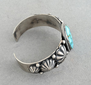 Bracelet with Sonoran Mountain Turquoise by Akee Douglas