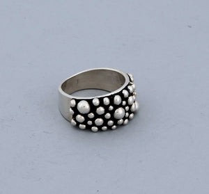 Ring with "Dots" by Raymond Coriz
