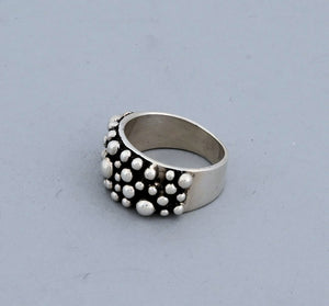Ring with "Dots" by Raymond Coriz