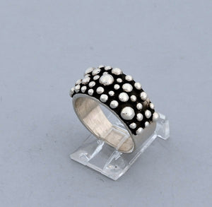 Ring with "Dots" by Raymond Coriz