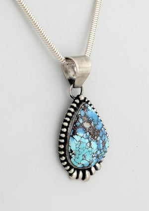 Pendant with Golden Hills Turquoise by Murphy Platero