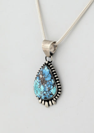 Pendant with Golden Hills Turquoise by Murphy Platero