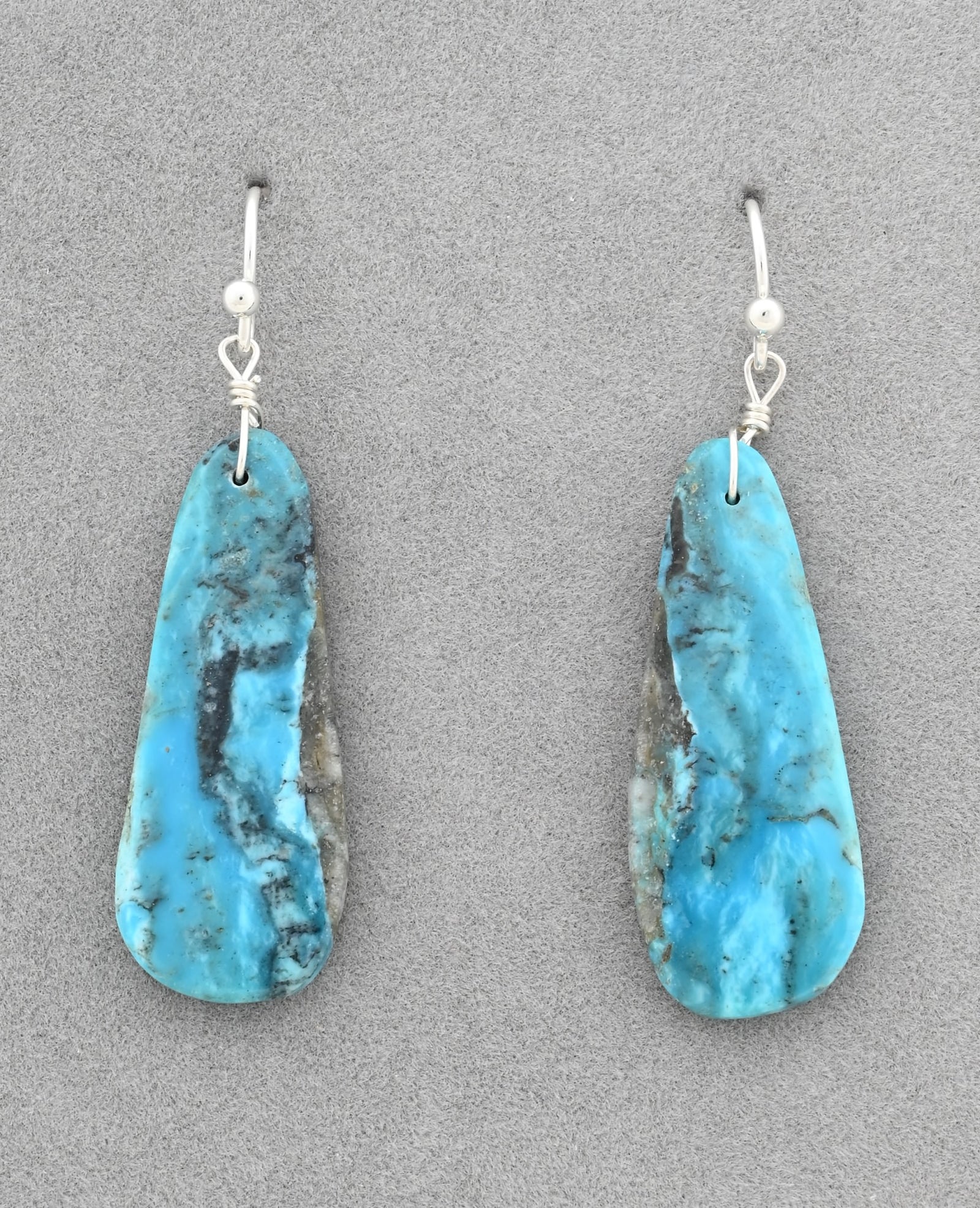 Green Turquoise Slab ER on Wires by Ronald Chavez