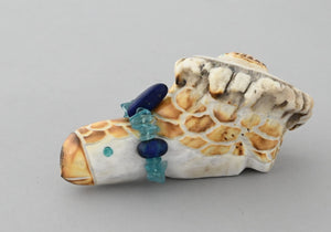 Turtle Fetish with Necklace and Baby by Robert Weahkee
