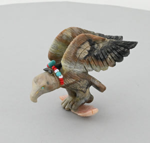 Eagle with Fish Fetish by Douglas Martza