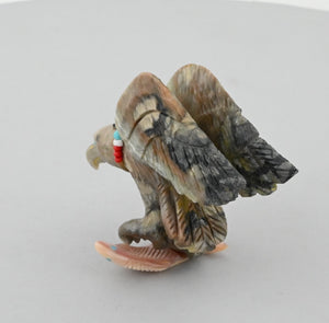 Eagle with Fish Fetish by Douglas Martza
