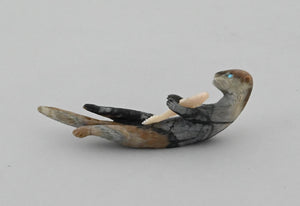 Otter with Fish Fetish by Lance Cheama