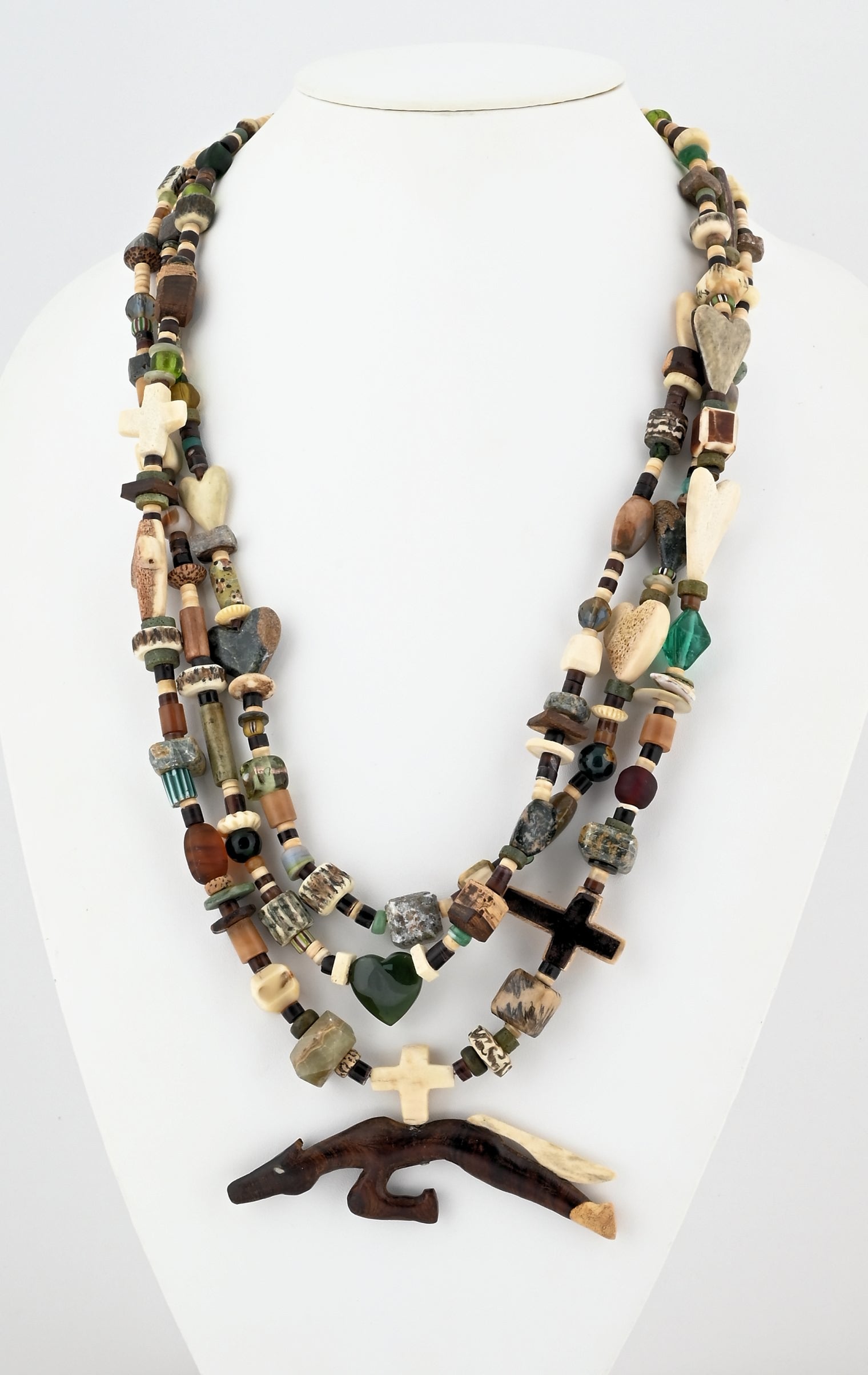 "Galloping Horse" Necklace by Linda Lee Courtney
