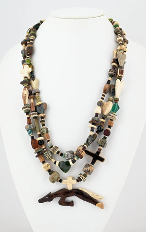 "Galloping Horse" Necklace by Linda Lee Courtney