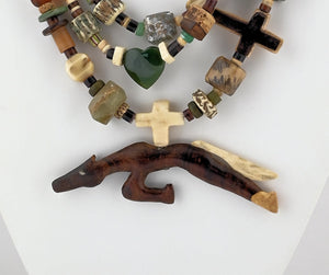 "Galloping Horse" Necklace by Linda Lee Courtney