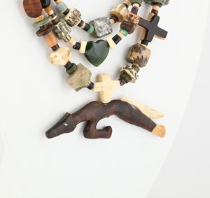 "Galloping Horse" Necklace by Linda Lee Courtney