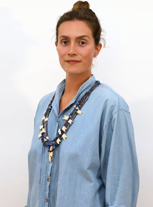 "Purple Mountain Majesty" Necklace by Linda Lee Courtney