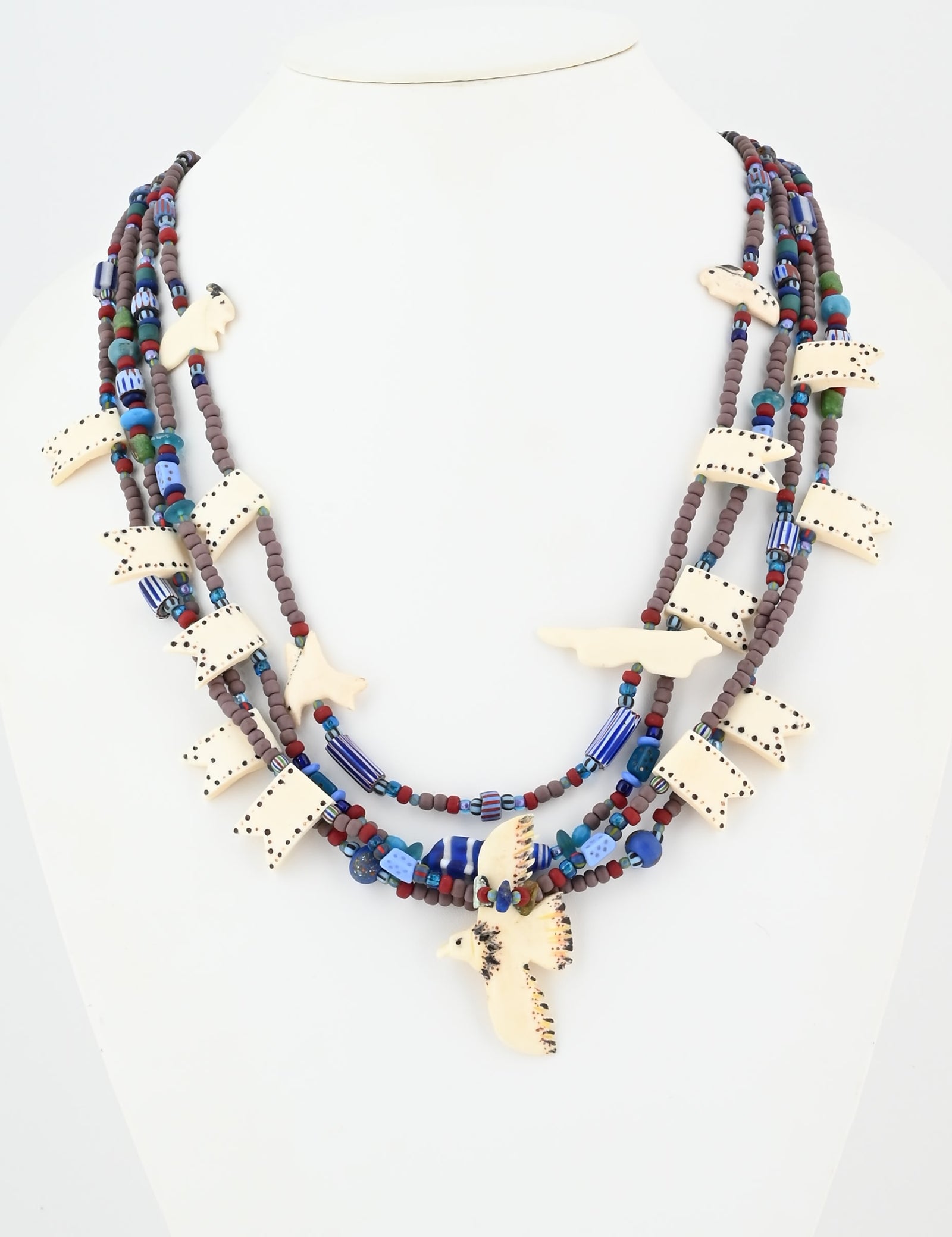 "Purple Mountain Majesty" Necklace by Linda Lee Courtney