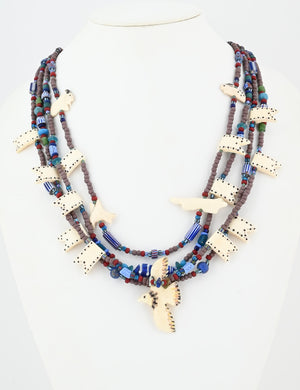 "Purple Mountain Majesty" Necklace by Linda Lee Courtney