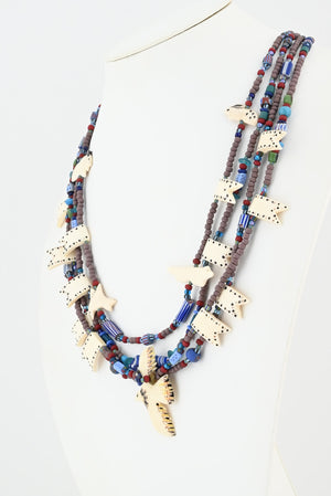 "Purple Mountain Majesty" Necklace by Linda Lee Courtney