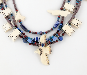 "Purple Mountain Majesty" Necklace by Linda Lee Courtney
