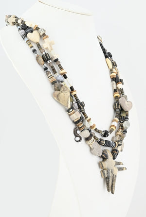 "Mated for Life" Necklace by Linda Lee Courtney
