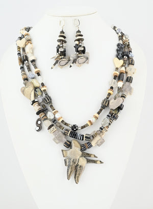 "Mated for Life" Necklace by Linda Lee Courtney