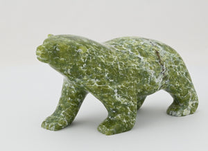 Walking Bear by Johnny Saggiatok