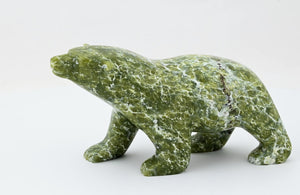 Walking Bear by Johnny Saggiatok