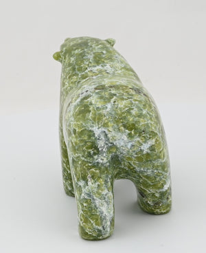 Walking Bear by Johnny Saggiatok