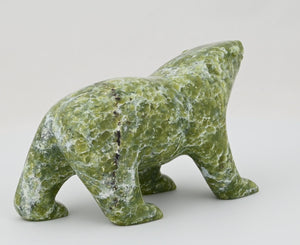 Walking Bear by Johnny Saggiatok