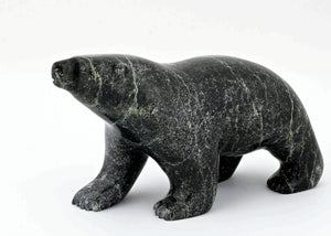 Walking Bear by Johnny Saggiatok