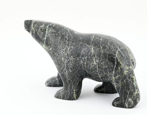 Walking Bear by Johnny Saggiatok