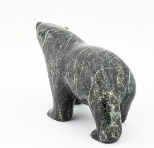 Walking Bear by Johnny Saggiatok