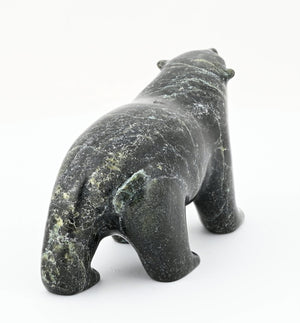 Walking Bear by Johnny Saggiatok