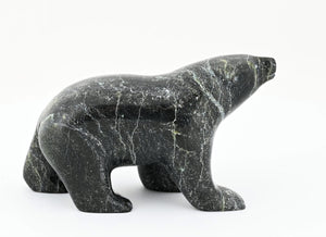 Walking Bear by Johnny Saggiatok