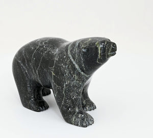 Walking Bear by Johnny Saggiatok