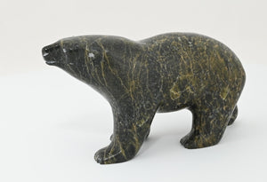 Walking Bear by Johnny Saggiatok