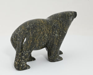 Walking Bear by Johnny Saggiatok