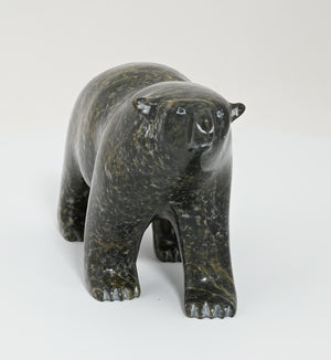 Walking Bear by Johnny Saggiatok