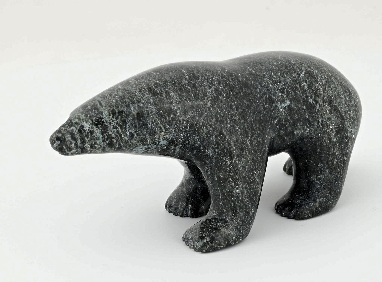 Walking Bear by Johnny Saggiatok