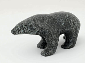 Walking Bear by Johnny Saggiatok