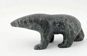 Walking Bear by Johnny Saggiatok