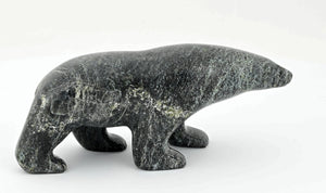 Walking Bear by Johnny Saggiatok