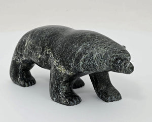 Walking Bear by Johnny Saggiatok