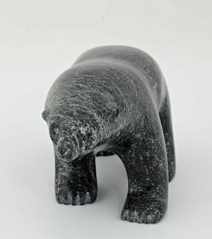 Walking Bear by Johnny Saggiatok