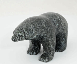 Walking Bear by Johnny Saggiatok